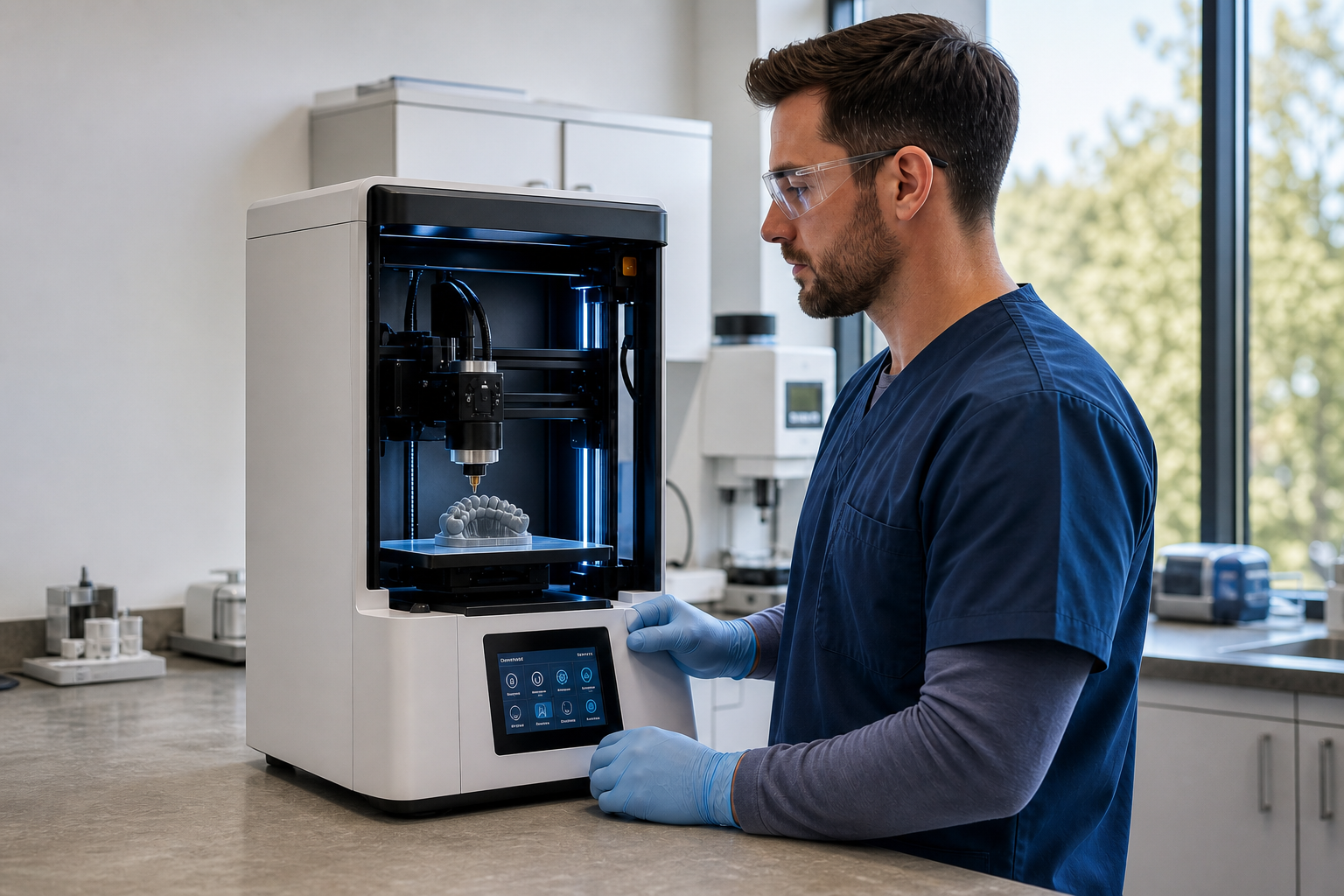 inhouse dental 3D printing compliance gaps in a dental practice
