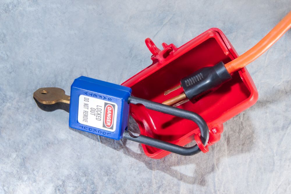 Lockout / tagout equipment for electrical safety